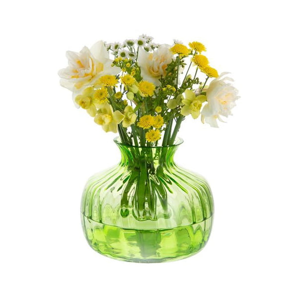 Dartington Cushion Medium Lime Green Vase 14.5cm image 0