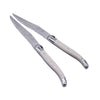 Laguiole Table Knife Ivory Handle Set of 6 with Coffret Gift Box image 1