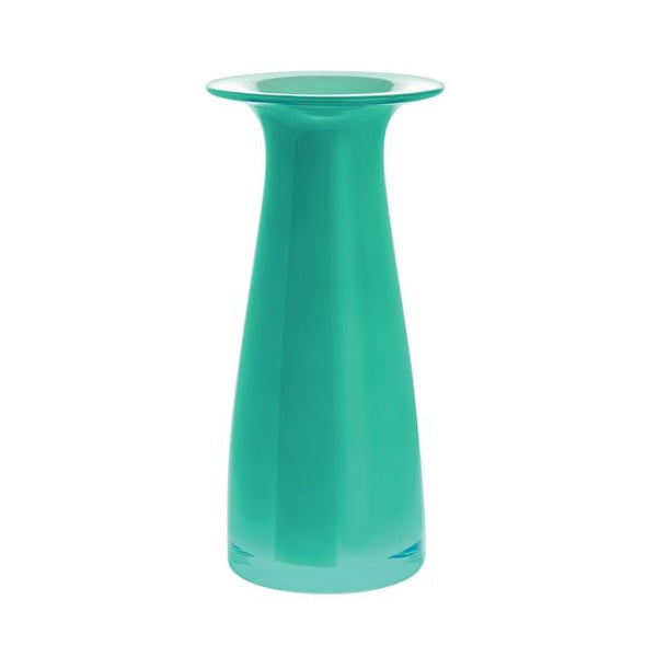 Dartington JUNO Ocean Green Tall Vase 25.5cm image 0