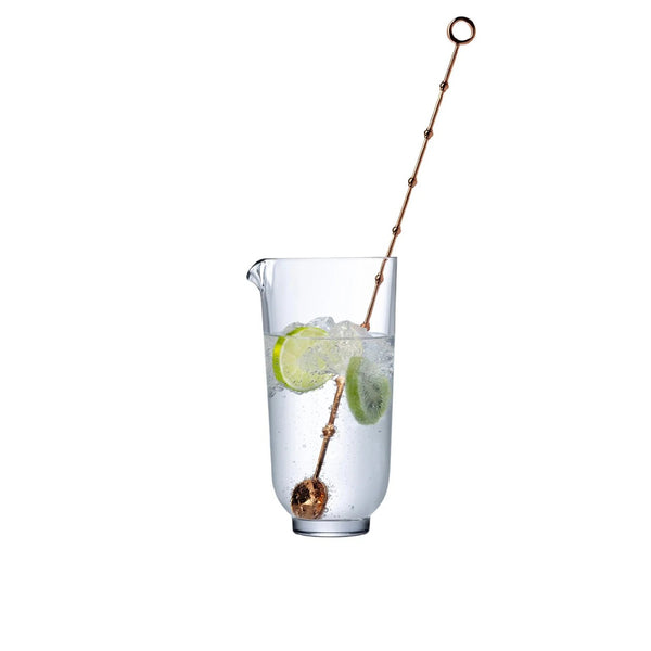 Nude Hepburn Mixing Glass and Stirrer + Straw image 0