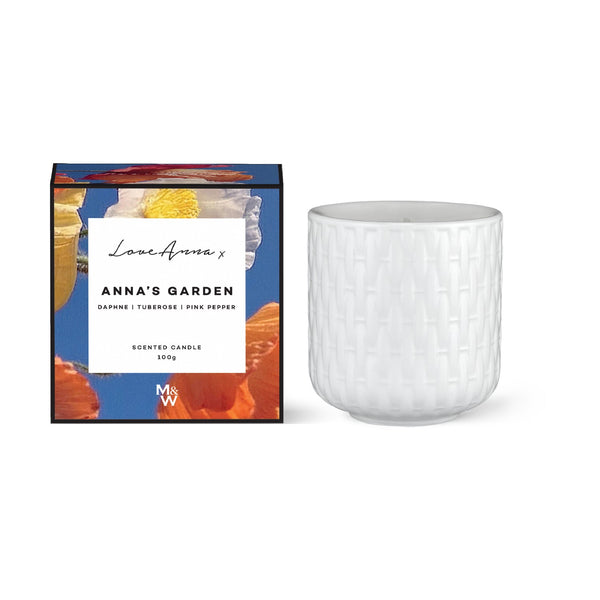 Maxwell & Williams Love Anna Scentimental Fragrance Candle 100g Anna's Garden Gift Boxed image 1