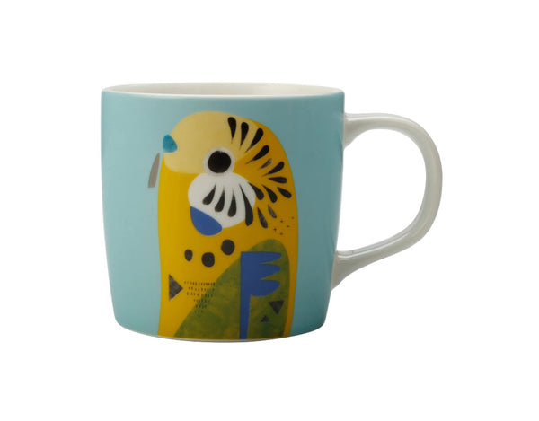 Maxwell & Williams Pete Cromer Mug - Budgerigar image 0