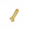 Zanetto Velvet 1 Ice Tongs Brass image 0