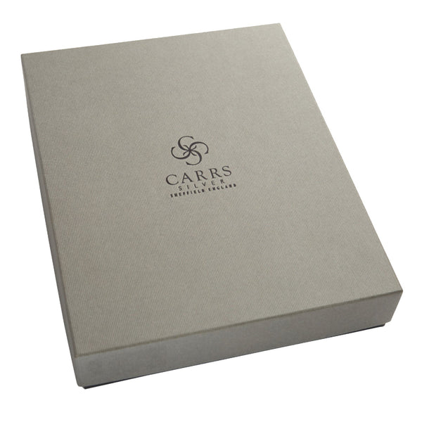 Carrs Silver – Sterling Silver Modern Design Photo Frame With Wood Back image 3