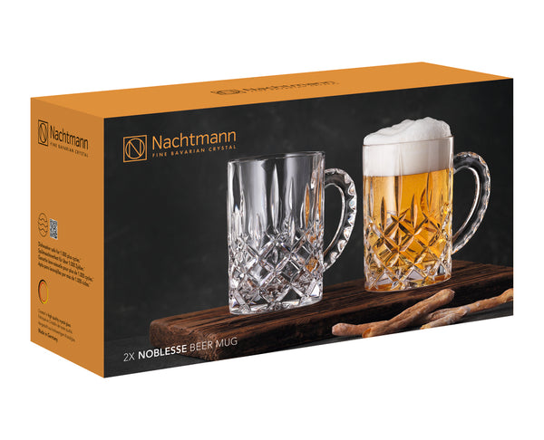 Nachtmann Noblesse Beer Mug (Set of 2)