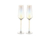 Maxwell & Williams Glamour Flute 230ML Set of 2 Iridescent Gift Boxed image 1