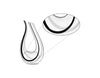 RIEDEL Decanter Amadeo Figaro - Black / White