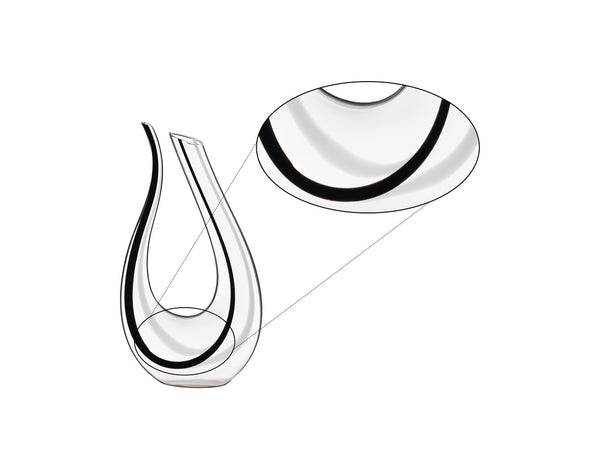 RIEDEL Decanter Amadeo Figaro - Black / White