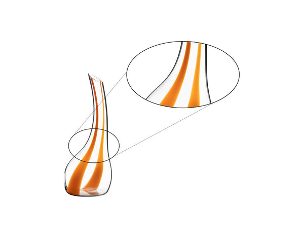 RIEDEL Cornetto Arancio Decanter - Orange