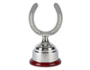 Swatkins Nickel Plated Horse Shoe Award image 0