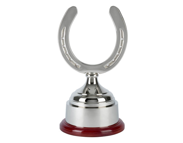 Swatkins Nickel Plated Horse Shoe Award image 0