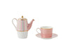 Maxwell & Williams Teas & C's Regency Tea For One With Infuser 340ML Pink Gift Boxed image 1