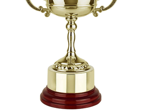 Swatkins Endurance Gold Golf Cup With Golf Figure Lid image 3