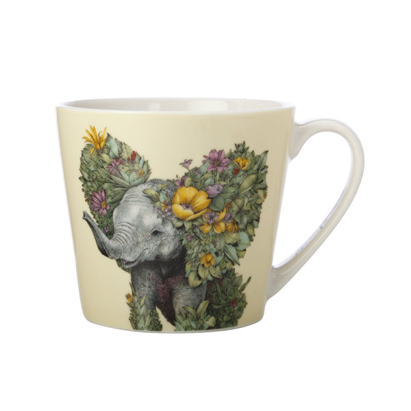 Maxwell & Williams Marini Ferlazzo Wild Planet Mug 370ML Elephant Gift Boxed image 0