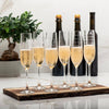 Bohemia Crystal Elements Champagne Flute 190ml (Set of 6) image 1