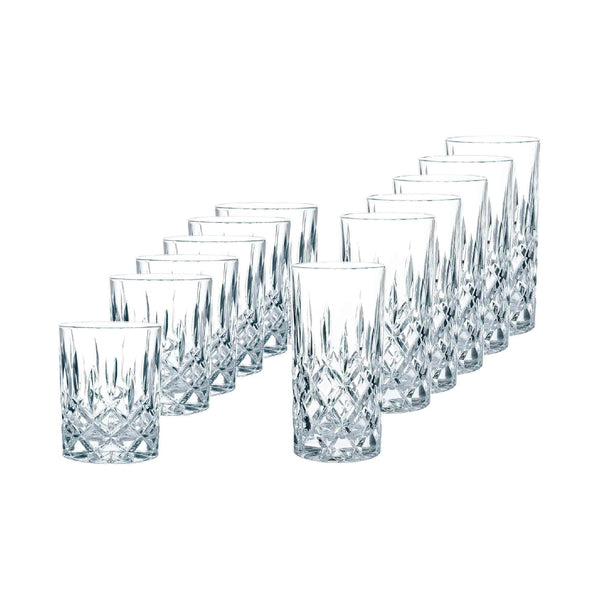 Nachtmann Noblesse Whisky and Longdrink Glasses (Set of 12) image 0