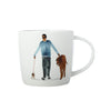 Maxwell & Williams Marc Martin BFF Mug 400ML Big Dog Little Dog Gift Boxed image 0