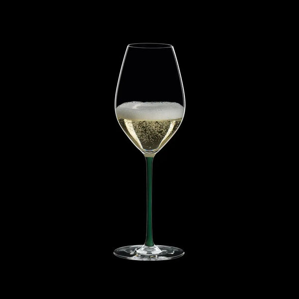 Riedel Fatto A Mano Champagne Wine Glass Green image 4
