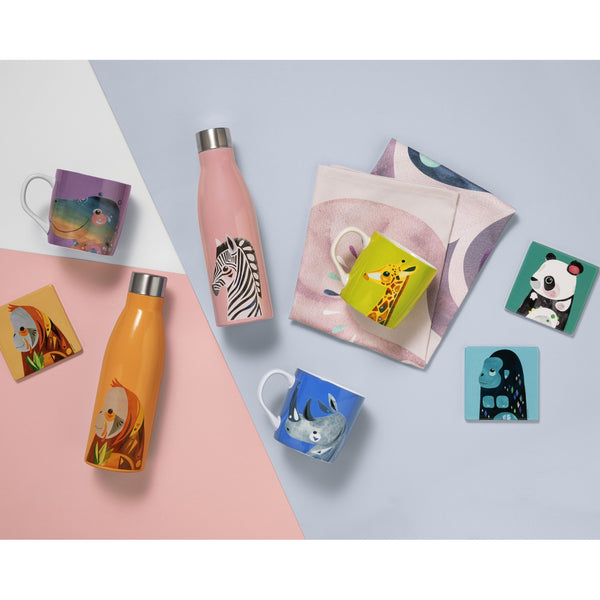 Maxwell & Williams Pete Cromer Wildlife Mug 375ML Hippo Gift Boxed image 2