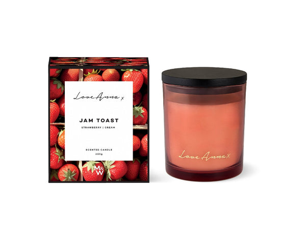 Maxwell & Williams Love Anna Kitchen Delights Fragrance Candle 205g Jam Toast Gift Boxed image 1
