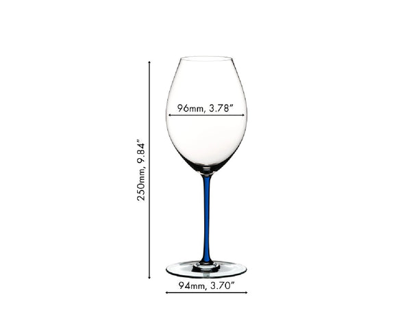 Riedel Fatto A Mano Old World Syrah Blue image 1