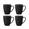 Maxwell & Williams Caviar Black Coupe Mug 400ML (Set of 4) image 0