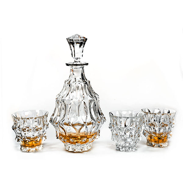 Bohemia Crystal Fortune Whisky Set (1 Decanter + 6 Tumblers) image 2