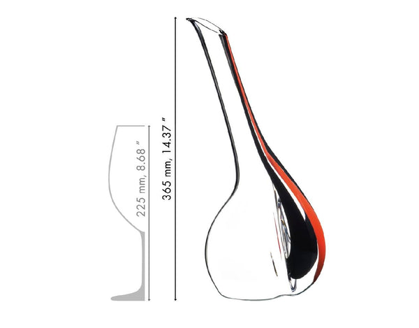Riedel Decanter Black Tie Touch Red image 2