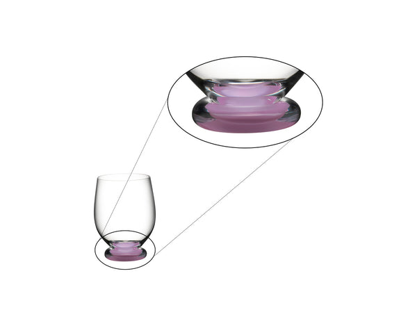 RIEDEL Fatto A Mano by RIEDEL Tumbler Piccolo - Pink
