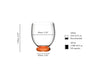 RIEDEL Fatto A Mano by RIEDEL Tumbler Grande - Dark Orange