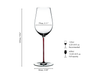 Riedel Fatto A Mano By Riedel Riesling/ Zinfandel Dragon Red