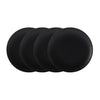 Maxwell & Williams Caviar Black Coupe Plate 20cm (Set of 4) image 0