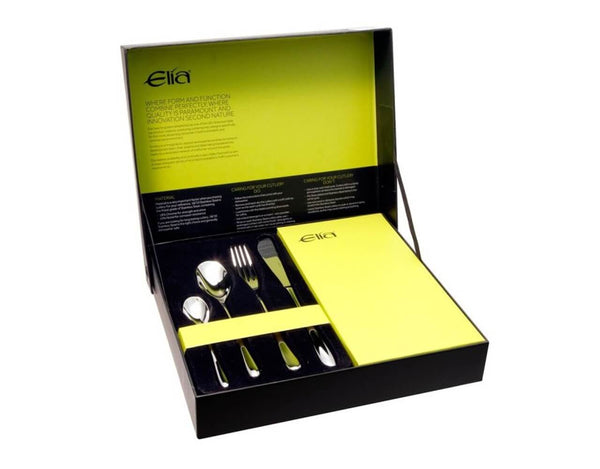 Elia 24 Piece Cutlery Set Lime Gift Box image 0