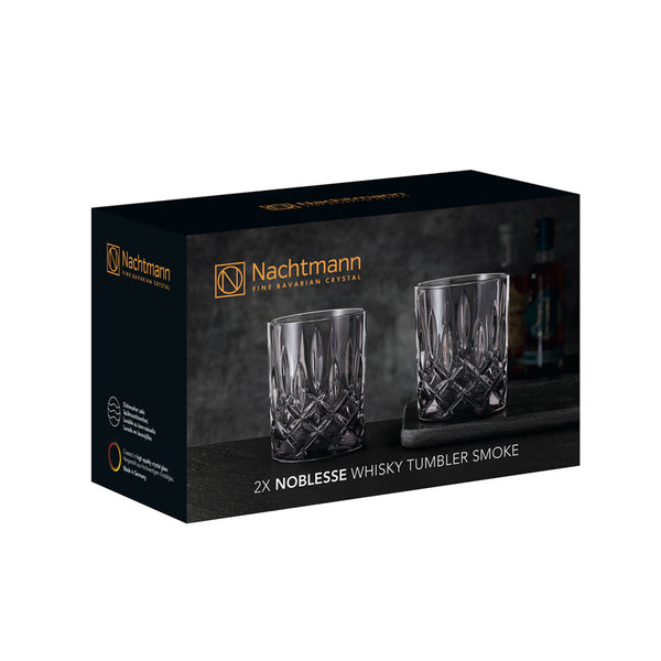 Nachtmann Noblesse Whisky Tumbler Smoke (Pair) image 4