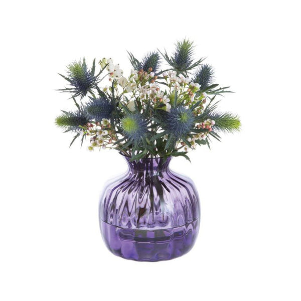 Dartington Cushion Small Amethyst Vase 12.8cm image 0