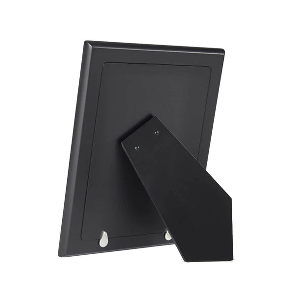 Carrs Silver - Berkeley Plain Sterling Silver Photo Frame With Black Wood Back image 1