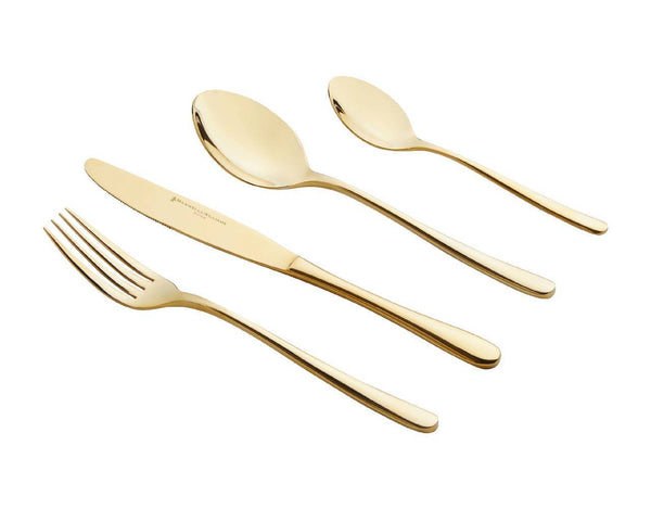 Maxwell & Williams Leveson Cutlery Set 24pc Champagne Gift Boxed image 1
