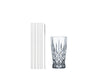 Nachtmann Noblesse Latte Macchiato + Glass Straws (Set of 4) image 0