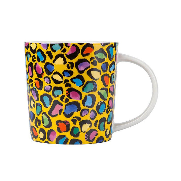 Maxwell & Williams Kasey Rainbow Wild at Heart Mug & Glass Set Wild Yellow Gift Boxed image 3