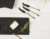 Just Slate Mini Copper Cheese Knives (4 pieces) image 1