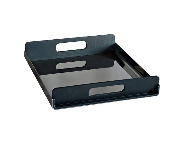 Alessi Vassily Tray With Handles, Black image 0