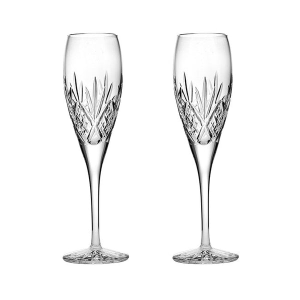 Royal Scot 2 Flutes Champagne Highland with Blue Gift Box image 0
