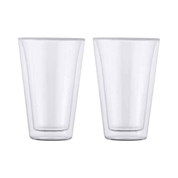 Maxwell & Williams Blend Double Wall Conical Cup 400ML Set of 2 Gift Boxed image 0