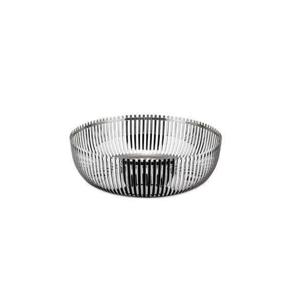 Alessi Pierre Charpin Round Basket - 15cm (Stainless Steel) image 0