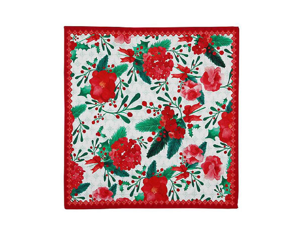 Maxwell & Williams Mistletoe Cotton Napkin 45x45cm Set of 4 image 0