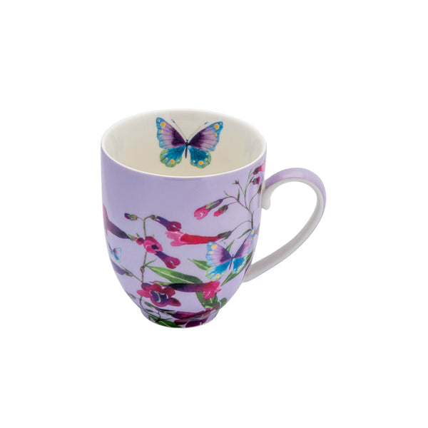 Maxwell & Williams Gabby Malpas Posey Mug & Coaster Set Perennial Penstemons Gift Boxed image 3