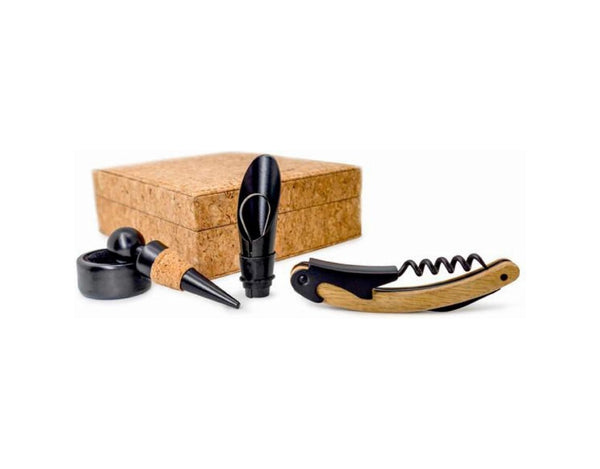 Vin Bouquet Cork Set Including 4 Accessories image 0