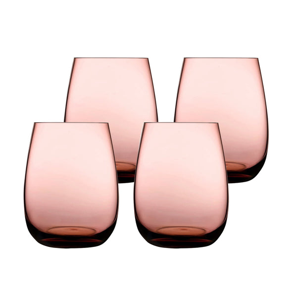 Nude Colored U Tumbler Caramel (Set of 4) image 0