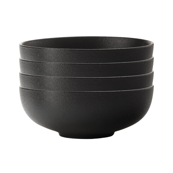 Maxwell & Williams Caviar Black Coupe Bowl 19cm (Set of 4) image 0