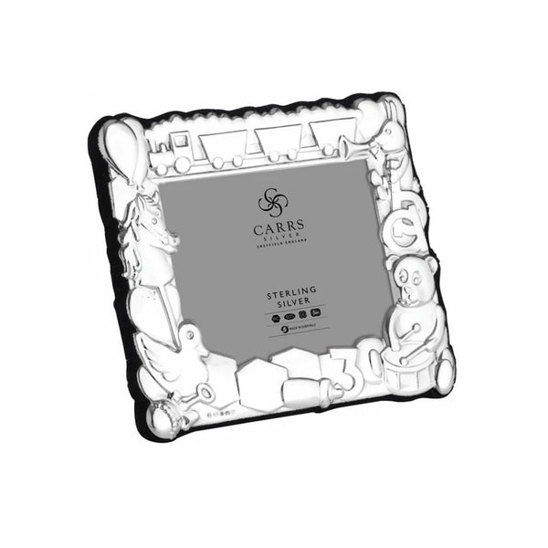 Carrs Silver- Child's Frame Blue Velvet Back image 2